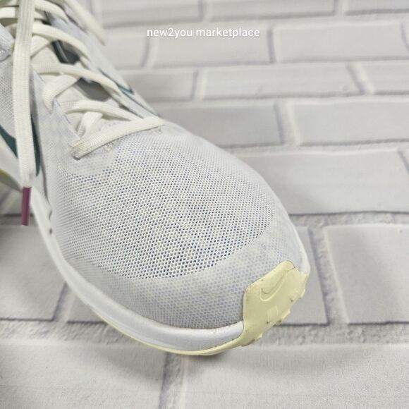 Nike Air Zoom Arcadia 2 Low White Mineral Teal - DM8491-100 size 7y - Picture 11 of 14